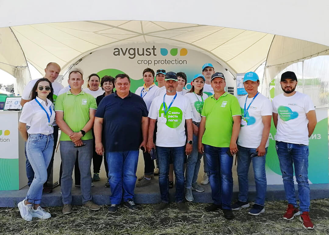 Don maydonining pastki qismida" avgust"