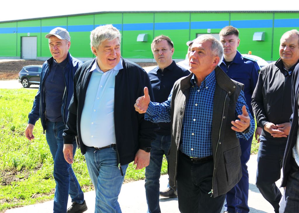 Tatariston rahbari avgust-Agro korxonalariga tashrif buyurdi